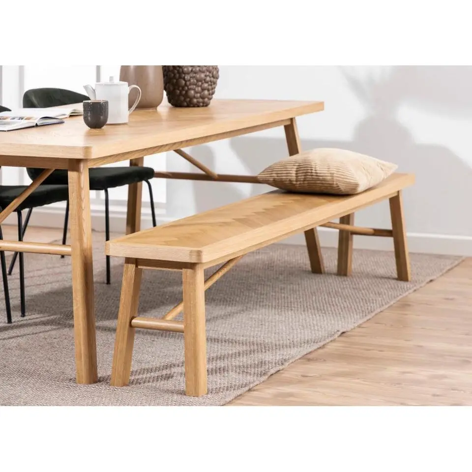 Hioshop Galdor bank Visgraat eiken decor