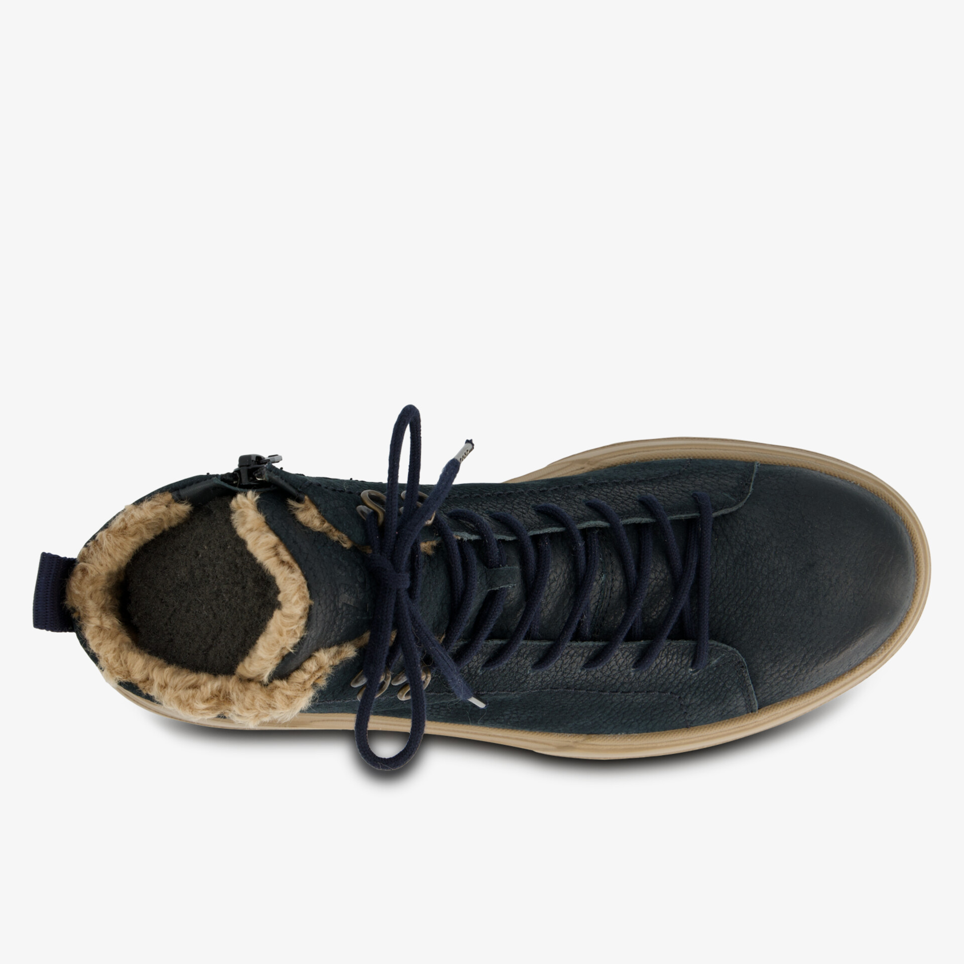 paul green Damen Schnürstiefeletten blau