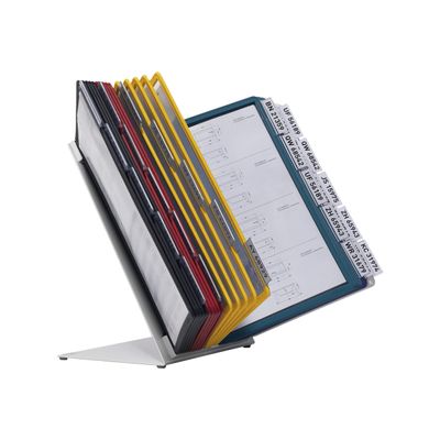Durable Vario - Pupitre de table (lutrin) avec 30 pochettes A4 - couleurs assorties