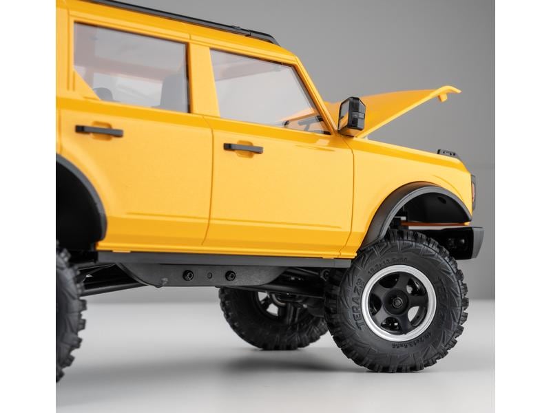 EazyRC Scale Crawler Bronx, Gelb 1:18, RTR 4x4 Mini Rockcrawler im Massstab 1:18