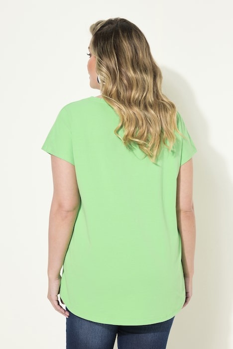 T-Shirt, oversized, Statement-Druck