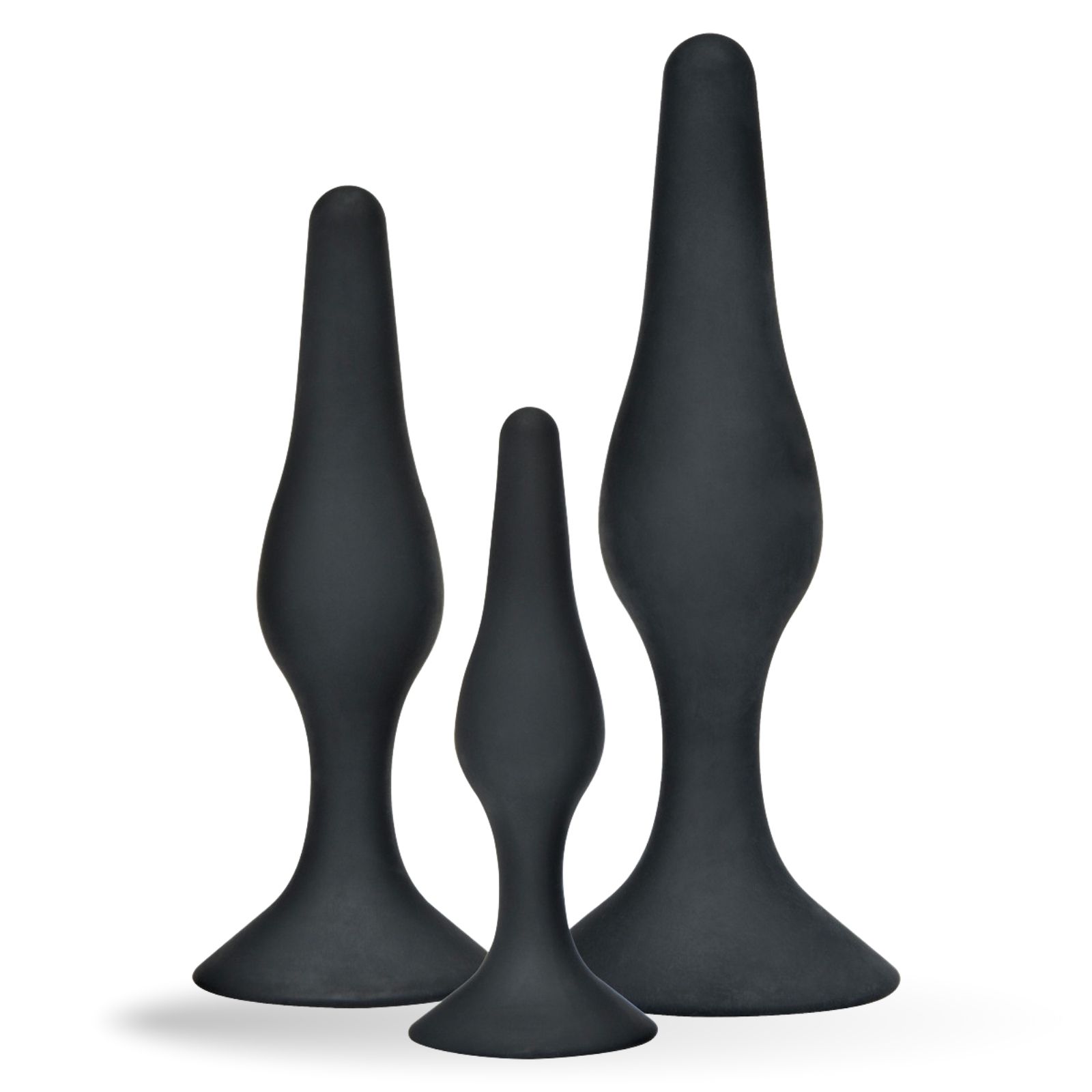 Lovelyness - Anaplug Set aus Silikon - Analtrainer