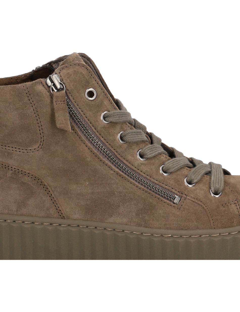 Veloursleder Sneaker Mid Cut