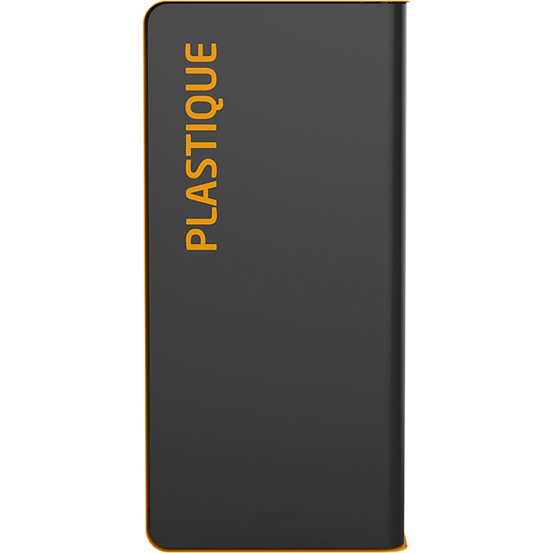 Borne de tri 40 L sans serrure Cubatri Rossignol jaune - Tri plastique