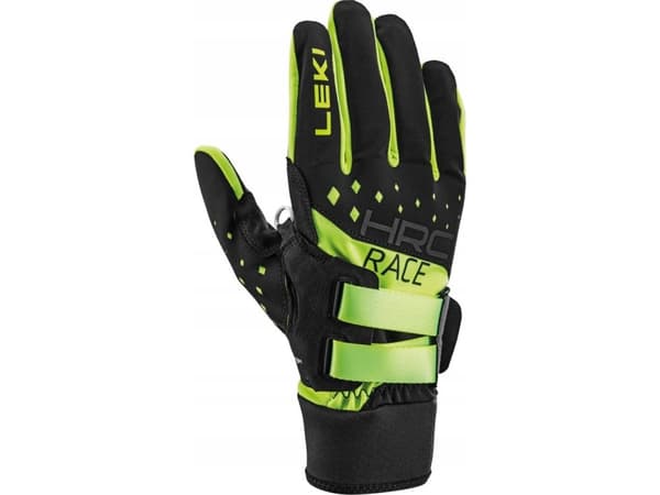 Leki LEKI HANSKER HRC Race Shark gul 9.0