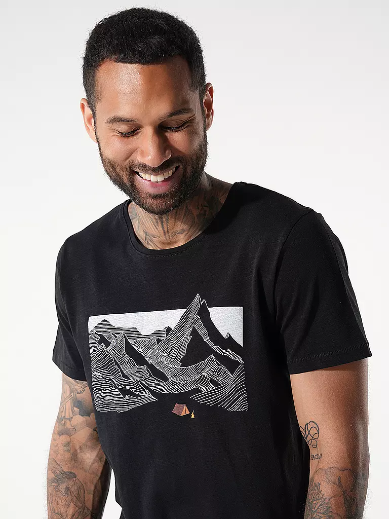 GREENBOMB T-Shirt SPICE NATURE VALLEY schwarz