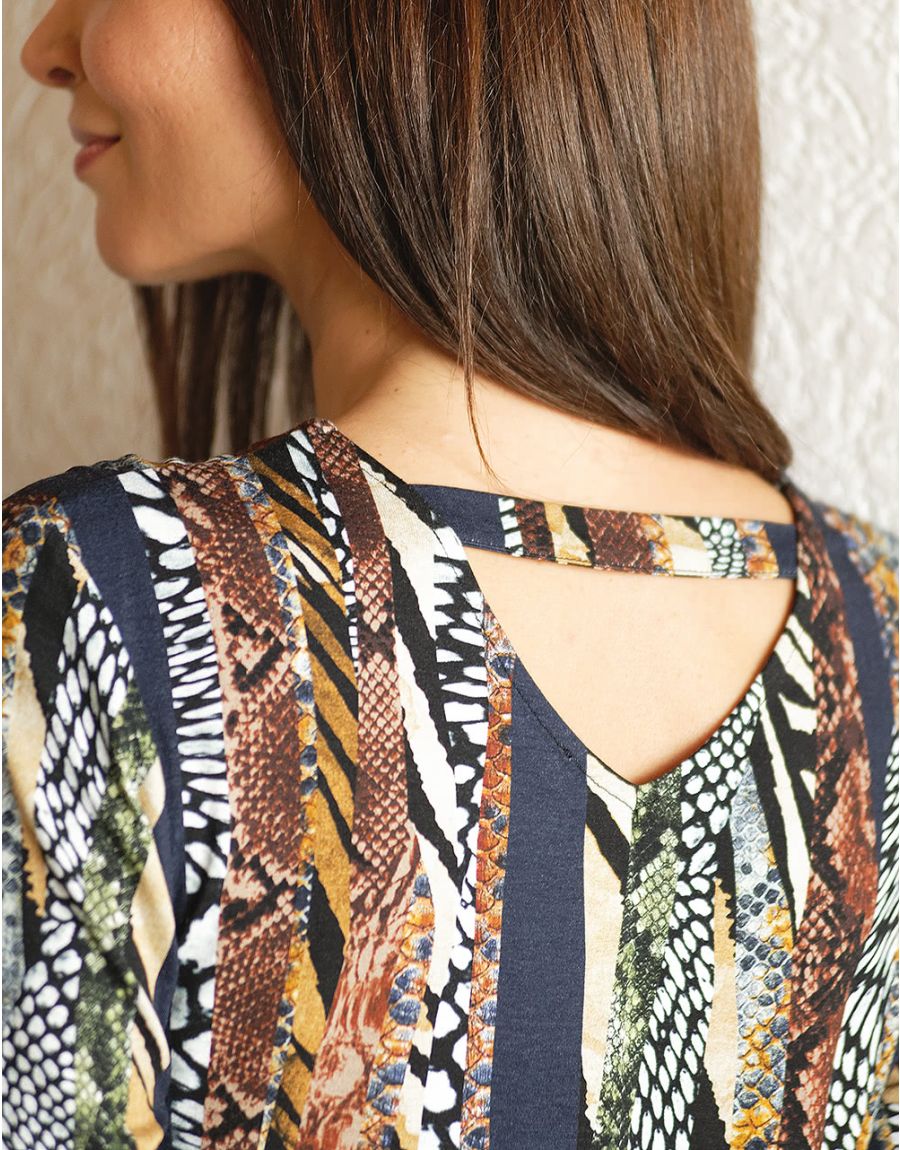 T-shirt imprimé animal