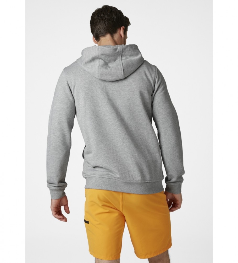 Helly Hansen Sudadera HH Logo Full Zip gris
