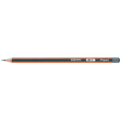 Maped Black'Peps - Crayon à papier - HB - 2,2 mm