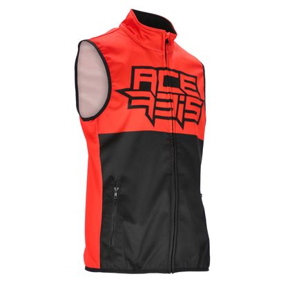 Veste Acerbis SOFTSHELL MX LINEAR - Noir / Rouge
