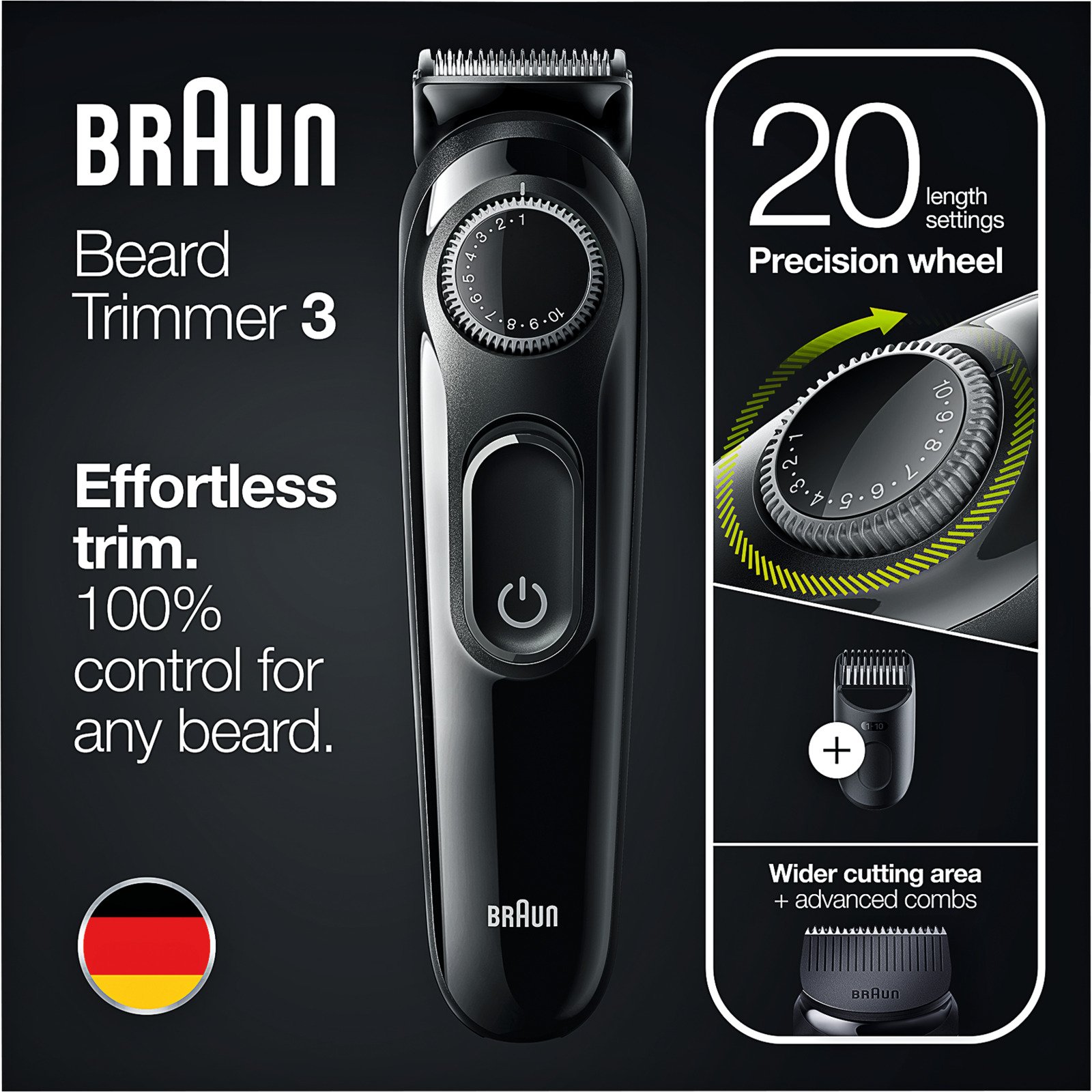 BRAUN Barttrimmer BT3322
