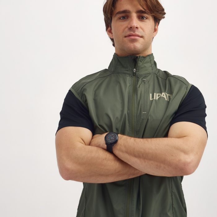Lipati Herre Veste Drizzle Vest Grøn