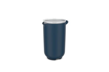 Mixbeker met deksel Chef It 1000 ml - navy