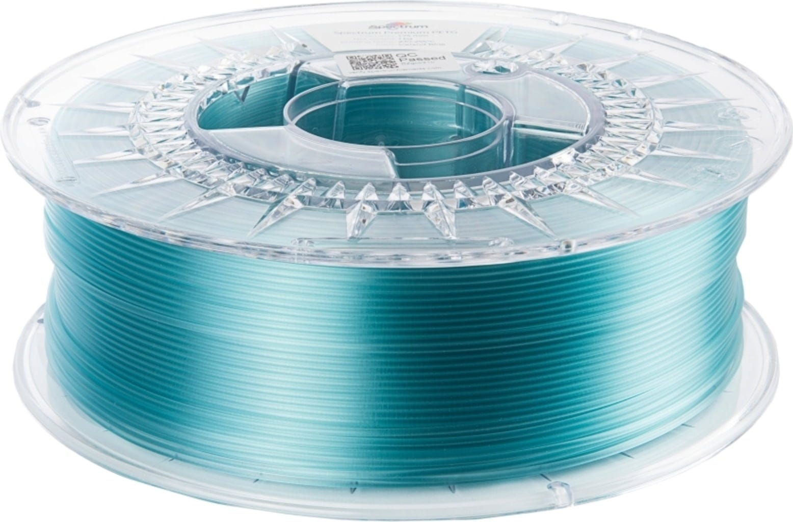 Spectrum  PETG Premium Iceland Blue, 1,75 mm / 1000 g    Vielfältiges Filament mit hoher Transparenz & Temperaturbeständigkeit
