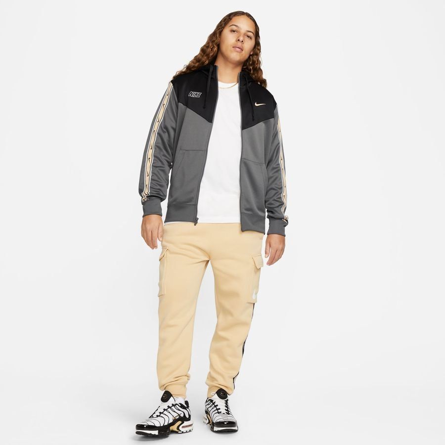 Nike Sweat à Capuche Sportswear NSW Repeat - Gris/Noir
