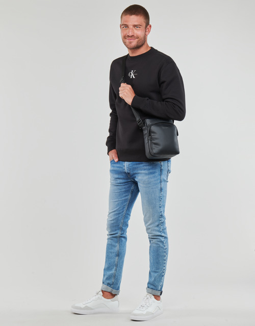 Calvin Klein Jeans - MONOLOGO CREW NECK - Noir