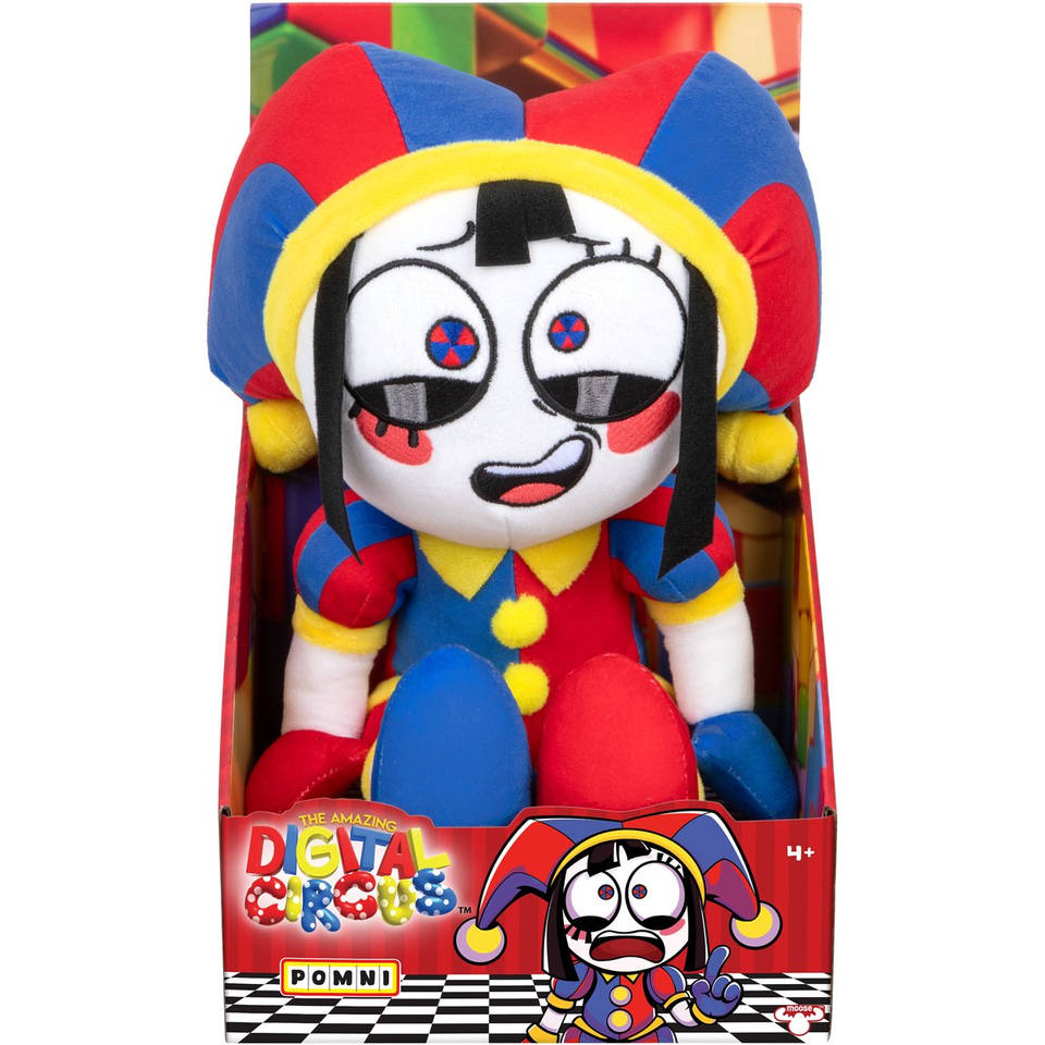 The Amazing Digital Circus grote pluchen Pomni knuffel