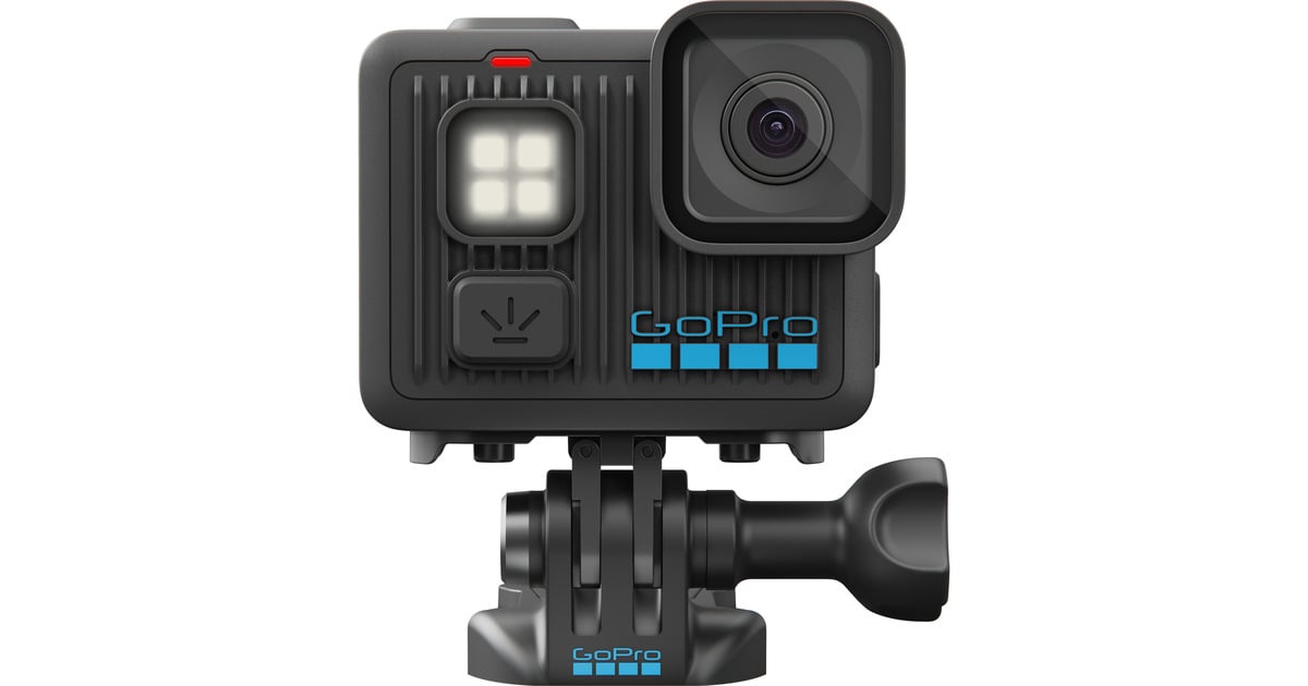 GoProLIT HERO videocamera  (Zwart, Wi-Fi 6, Bluetooth LE 5.3, USB-C)