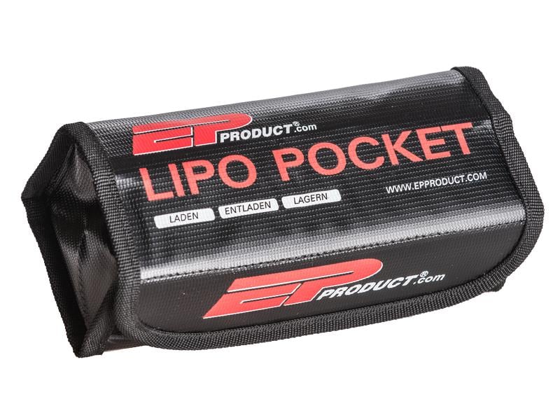 EP LiPo-Tasche Pocket 175 x 75 x 60 mm Sicherheitstasche für LiPo-Akkus