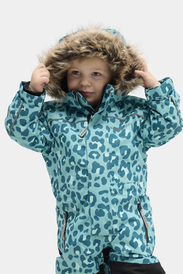 Nordbjørn Arctic Vinterdress, Leopardy Aqua Sea
