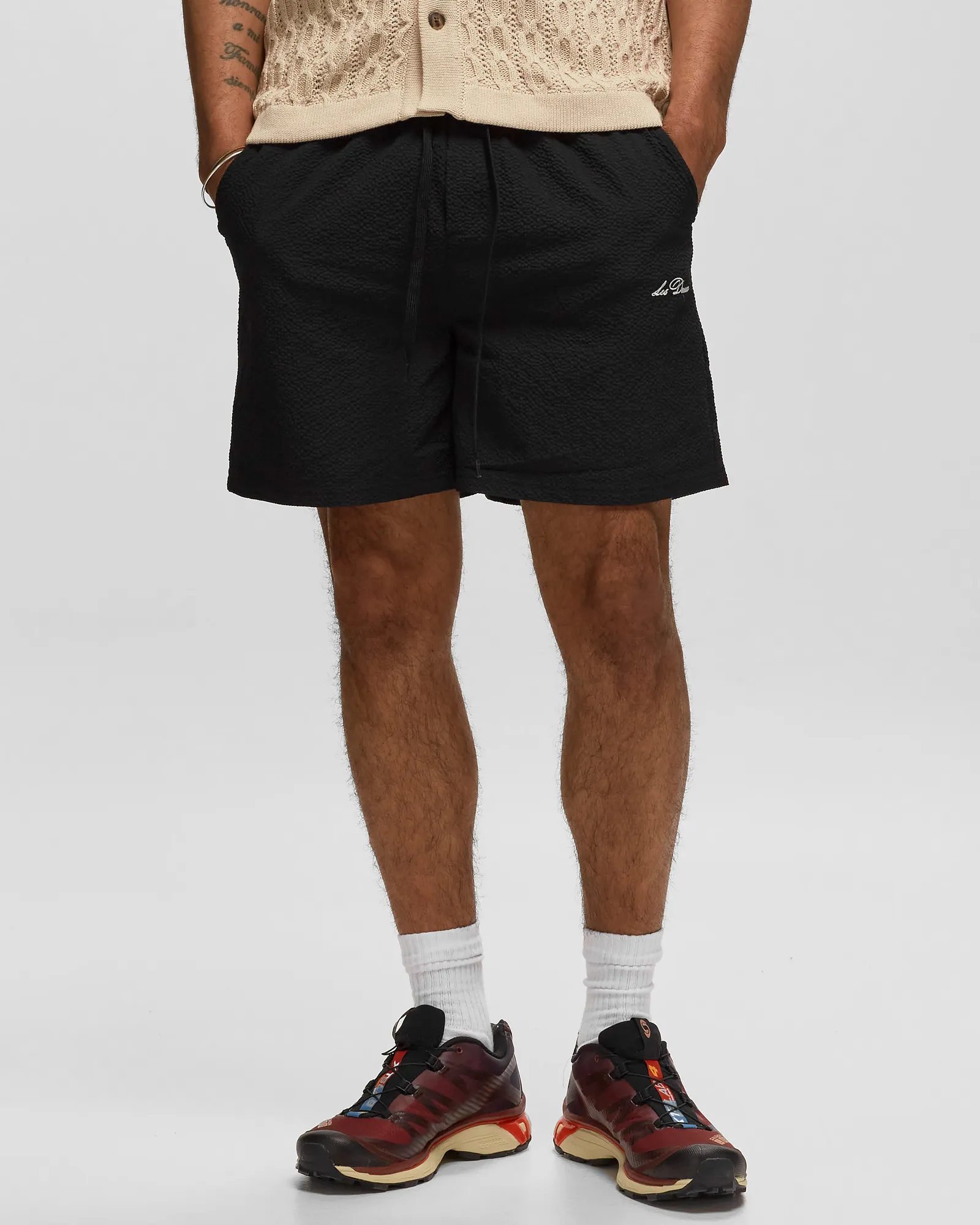 Les Deux Stan Seersucker Swim Shorts 2.0