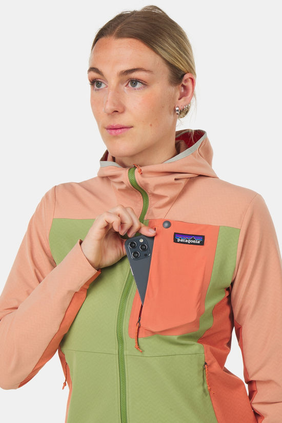 Patagonia Patagonia R1 Crossstrata Hoody Fleecejas Dames