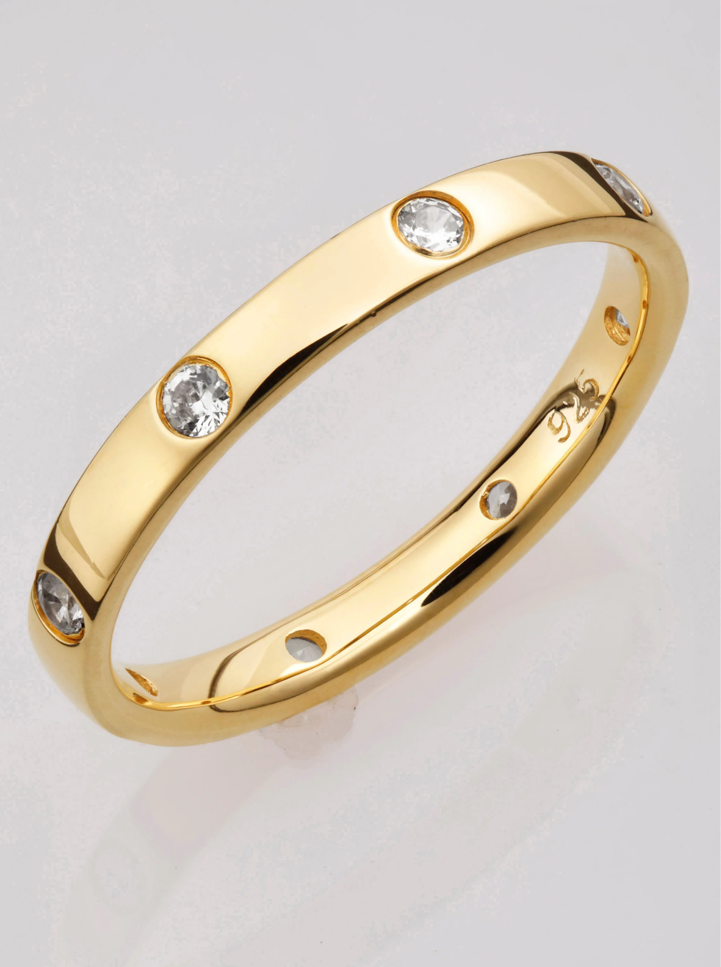 Ring in Silber vergoldet 925