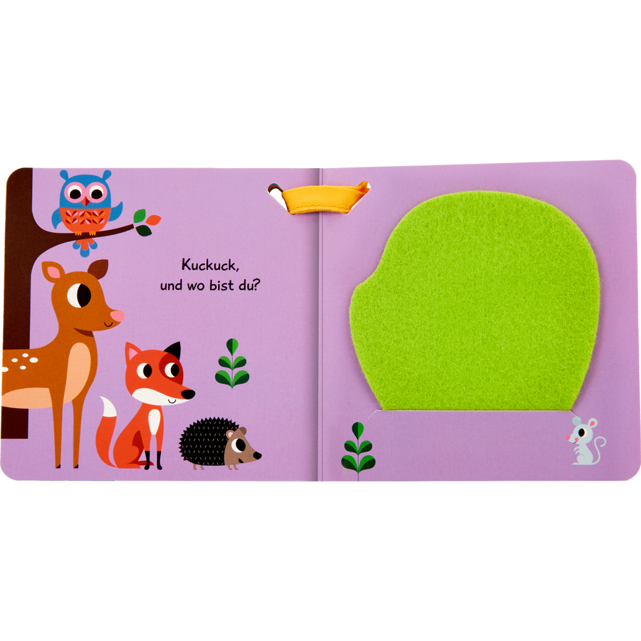 Coppenrath Mein Filz-Fühlbuch für den Buggy: Kuckuck, kleine Eule!