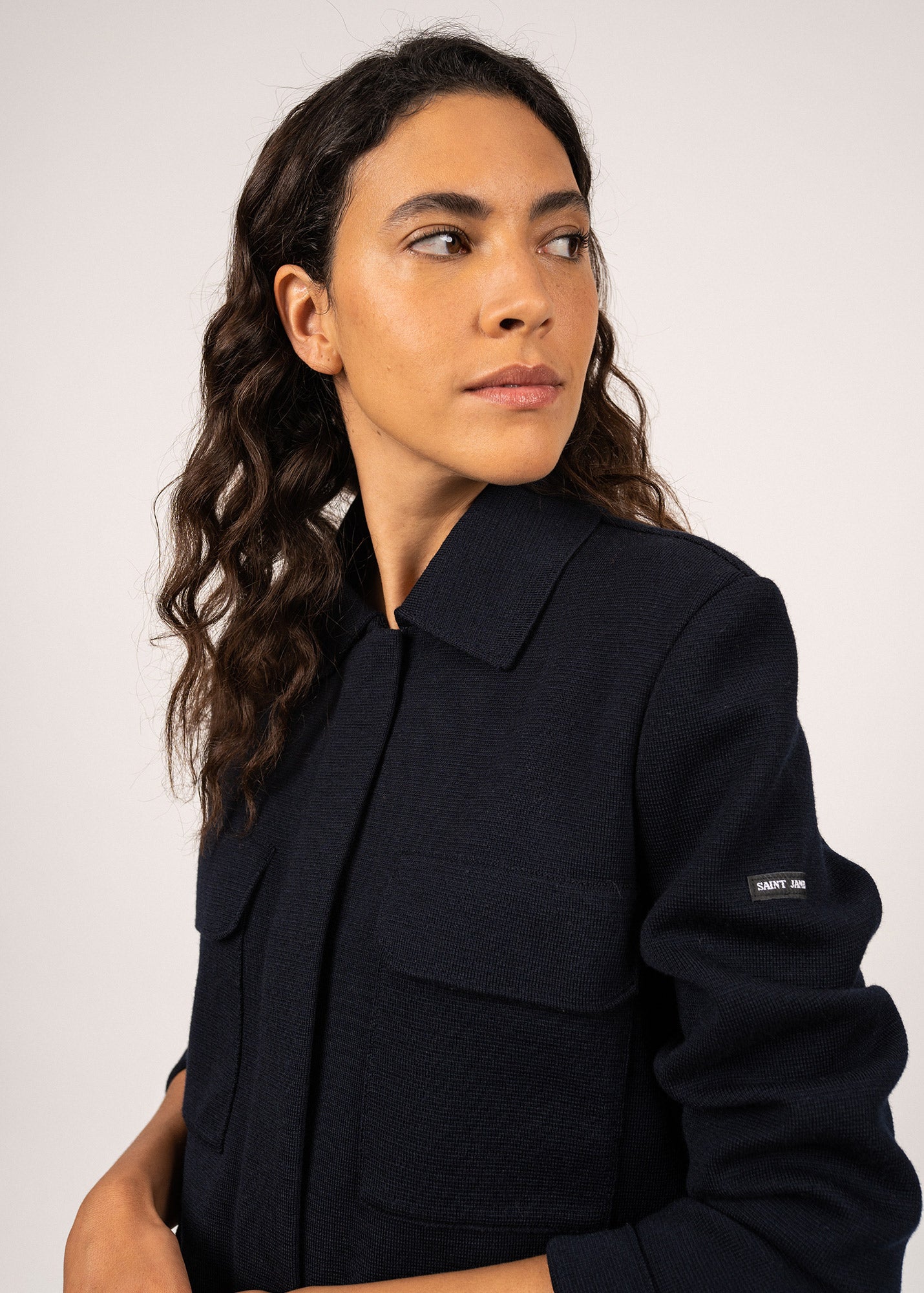 Veste en laine Crozon