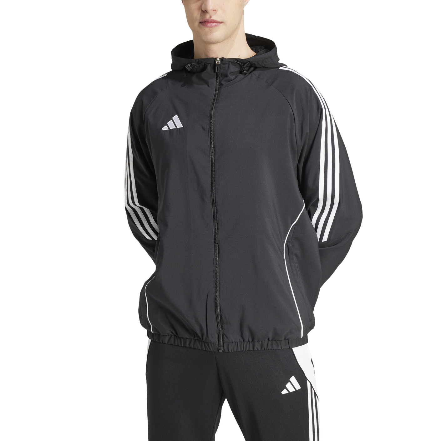 Adidas Tiro 24 Windbreaker Zwart Wit