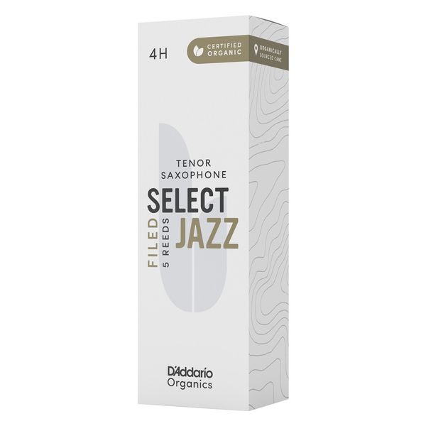 DAddario Woodwinds Organic Sel. Jazz Filed TEN 4H