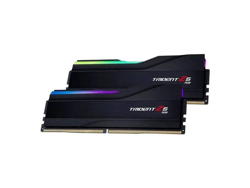 G.SKILL Trident Z5 RGB - DDR5 - sæt - 32GB: 2 x 16 GB - DIMM 288-PIN - 6400 MHz - CL32 (32-39-39-102) - 1.40 V - ikke bufferet - ikke-ECC