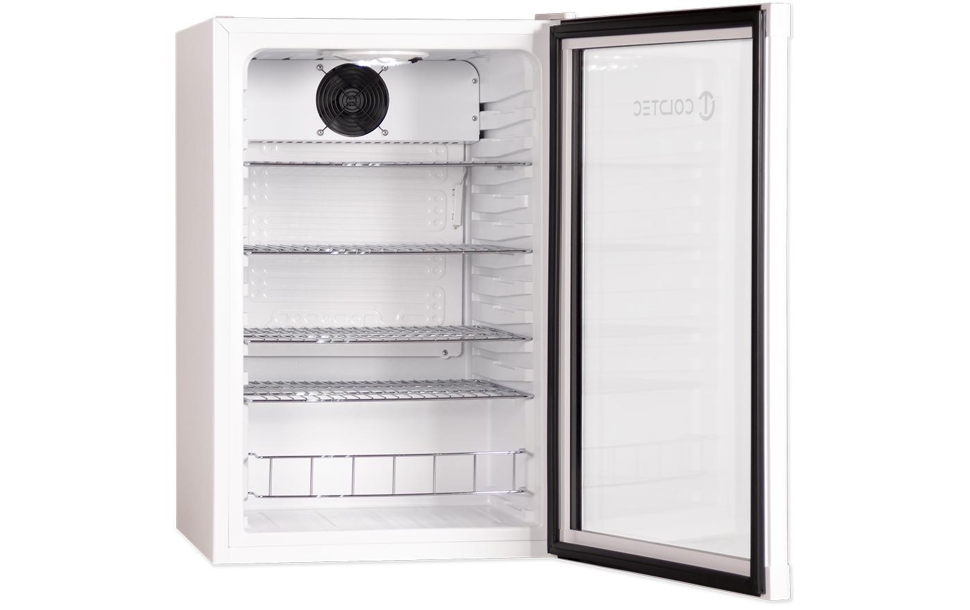 Gewerbekühlschrank 130L Rechts (wechselbar)<br>Kühlschrank, Freistehend, Weiss