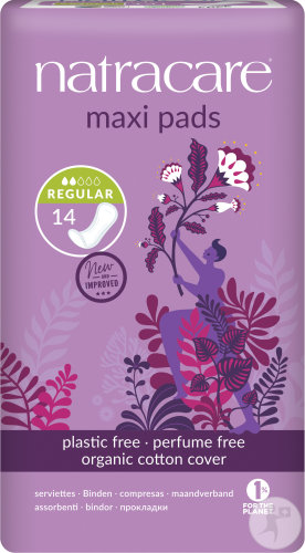 Natracare Serviettes Maxi Regular 14 Pièces