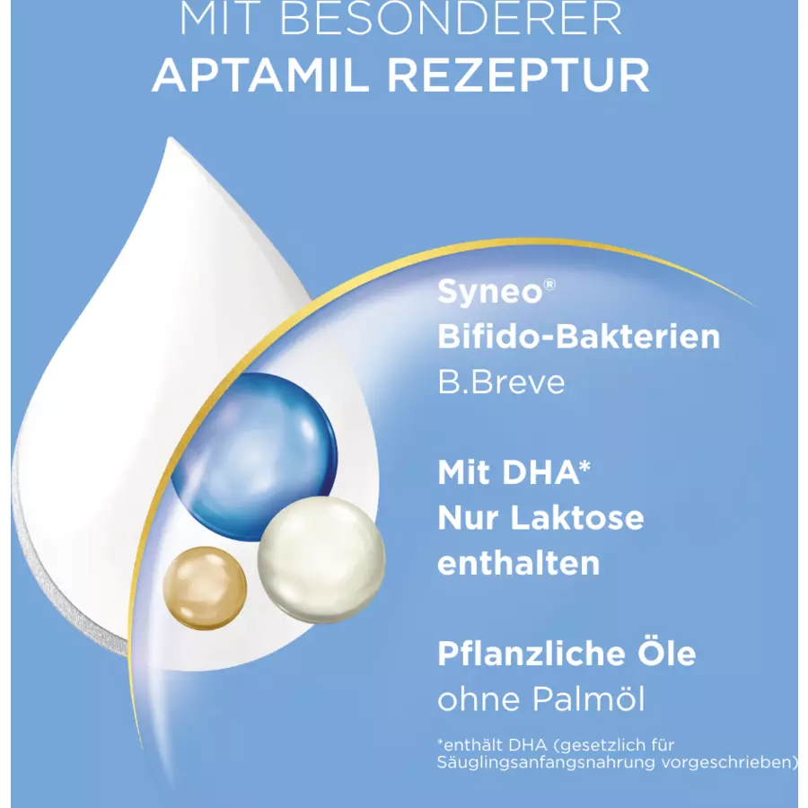 Aptamil Anfangsmilch Pre CARE 800g von Geburt an