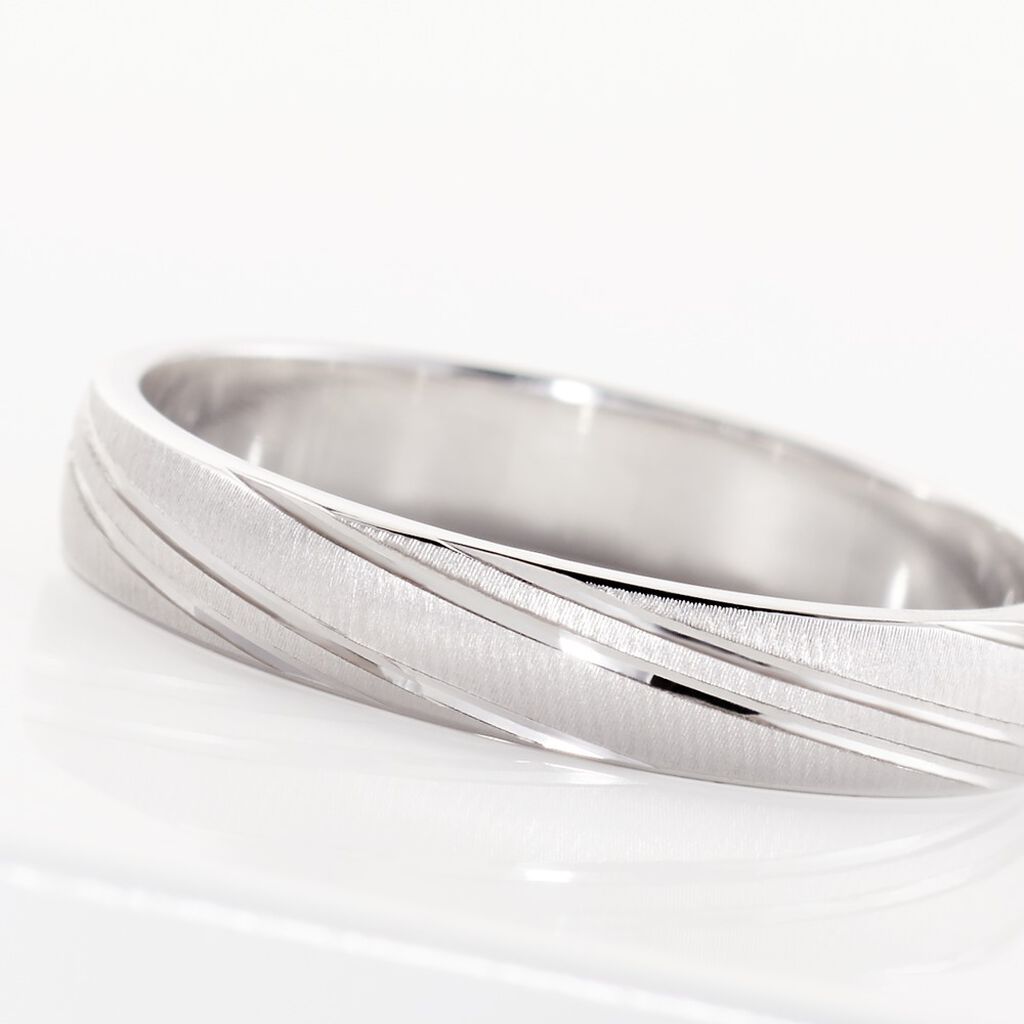 Alliance Eros Brossee Ruban Plat Or Blanc