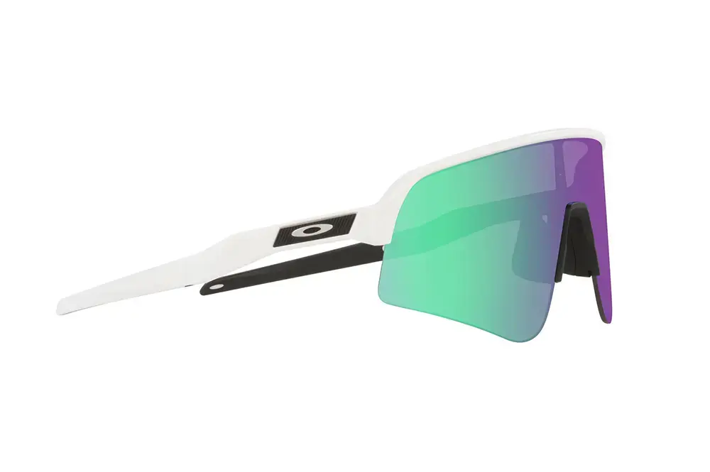 Oakley Sutro Lite Sweep Sport Zonnebril Mat Wit met Prizm Road Jade Lens