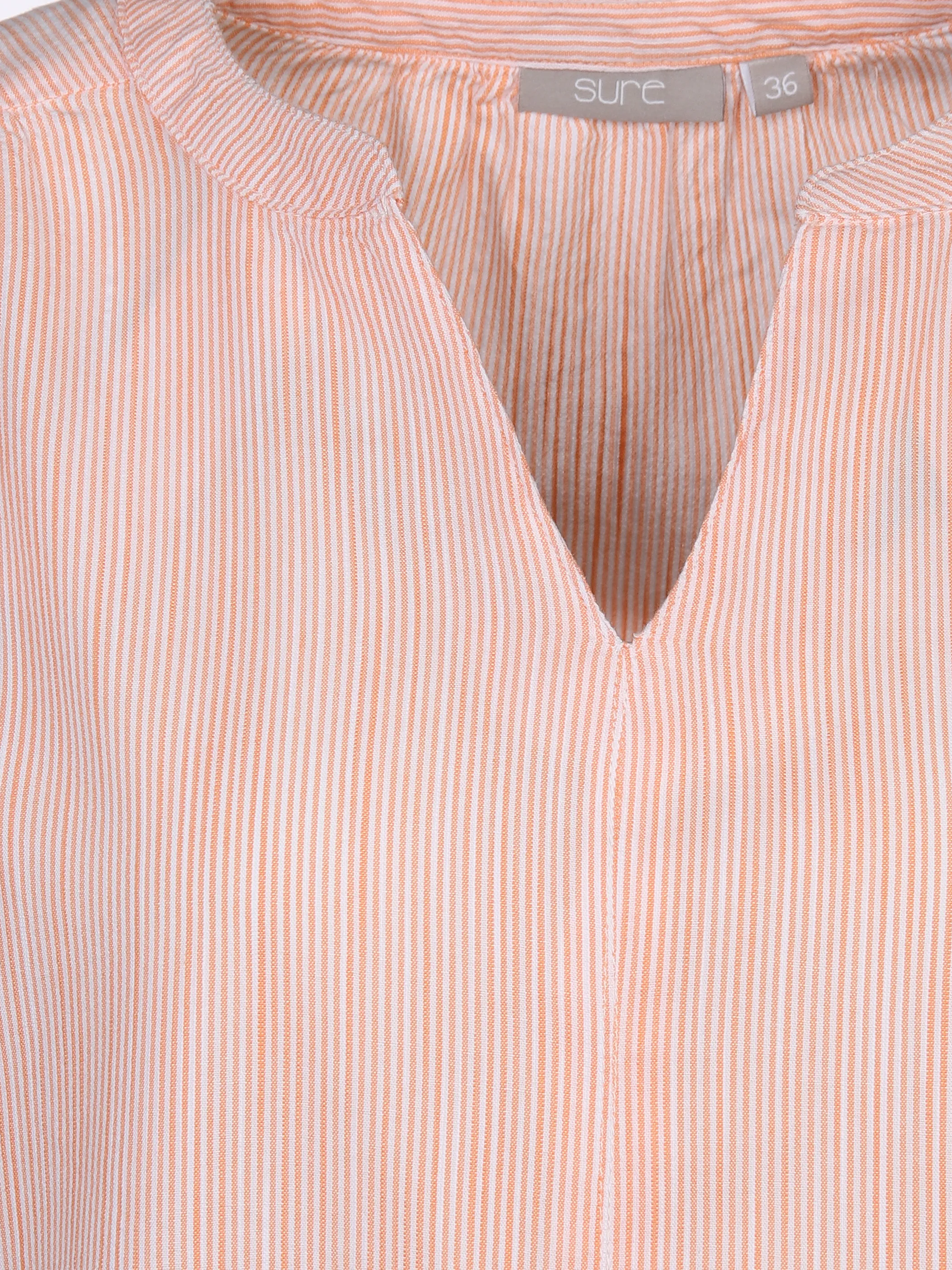 Damen Streifenblusenshirt