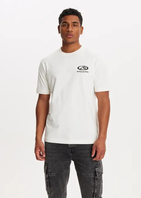 T-shirt met print poseidon off-white (WIT.O)