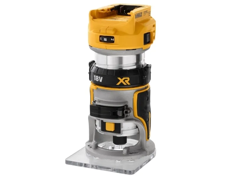 DEWALT KANTFRÆSER 18V UDEN BATTERIER OG OPLADER - SOLO