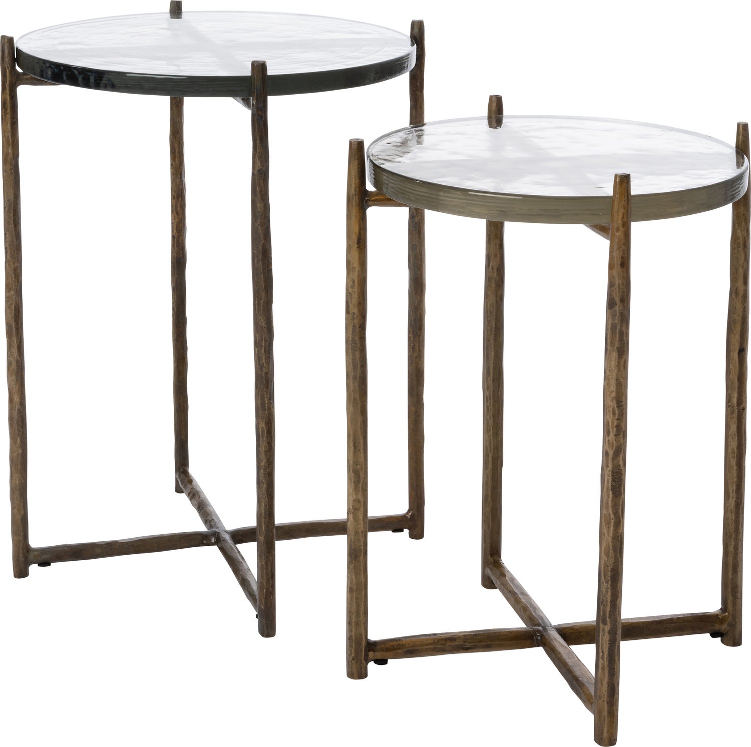 Intratuin bijzettafel Ebe brons 34 x 34 x 45 cm