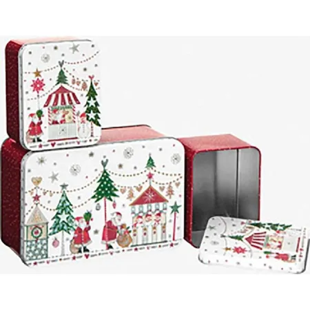 STEWO Metallbox Weihnachten, 3-teilig