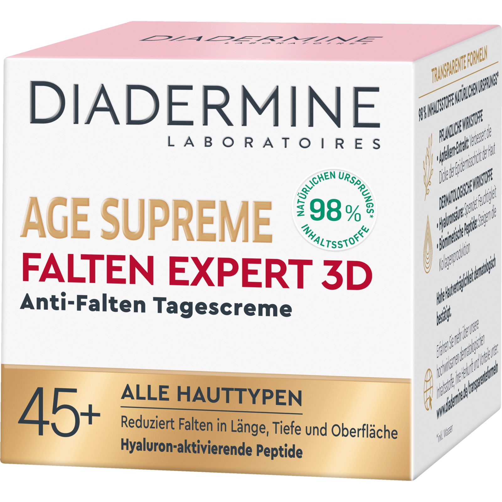 Diadermine Anti-Falten Tagescreme Age Supreme Falten Expert 3D 50 ml