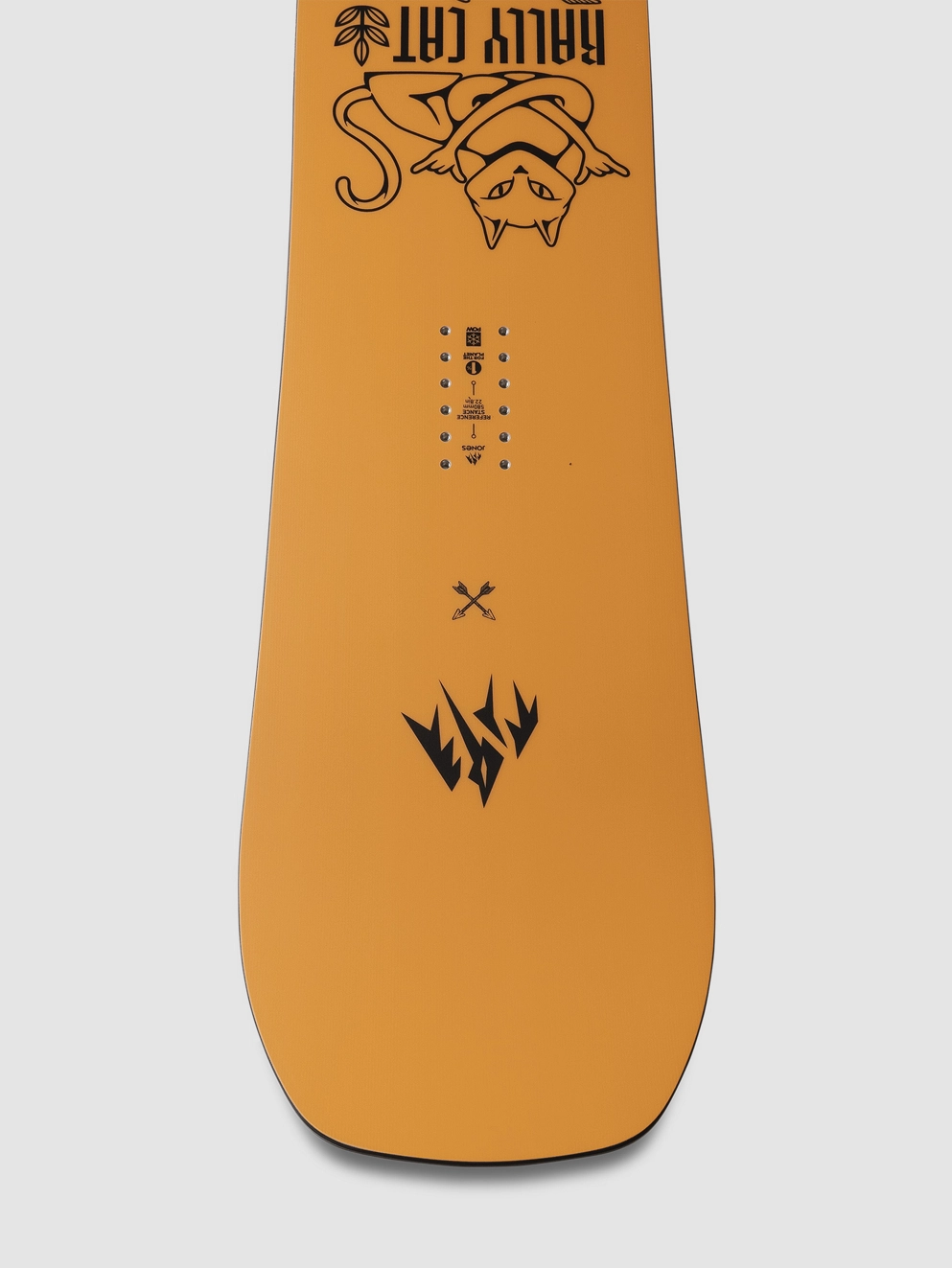 Jones Snowboards Rally Cat 2025 Snowboard black