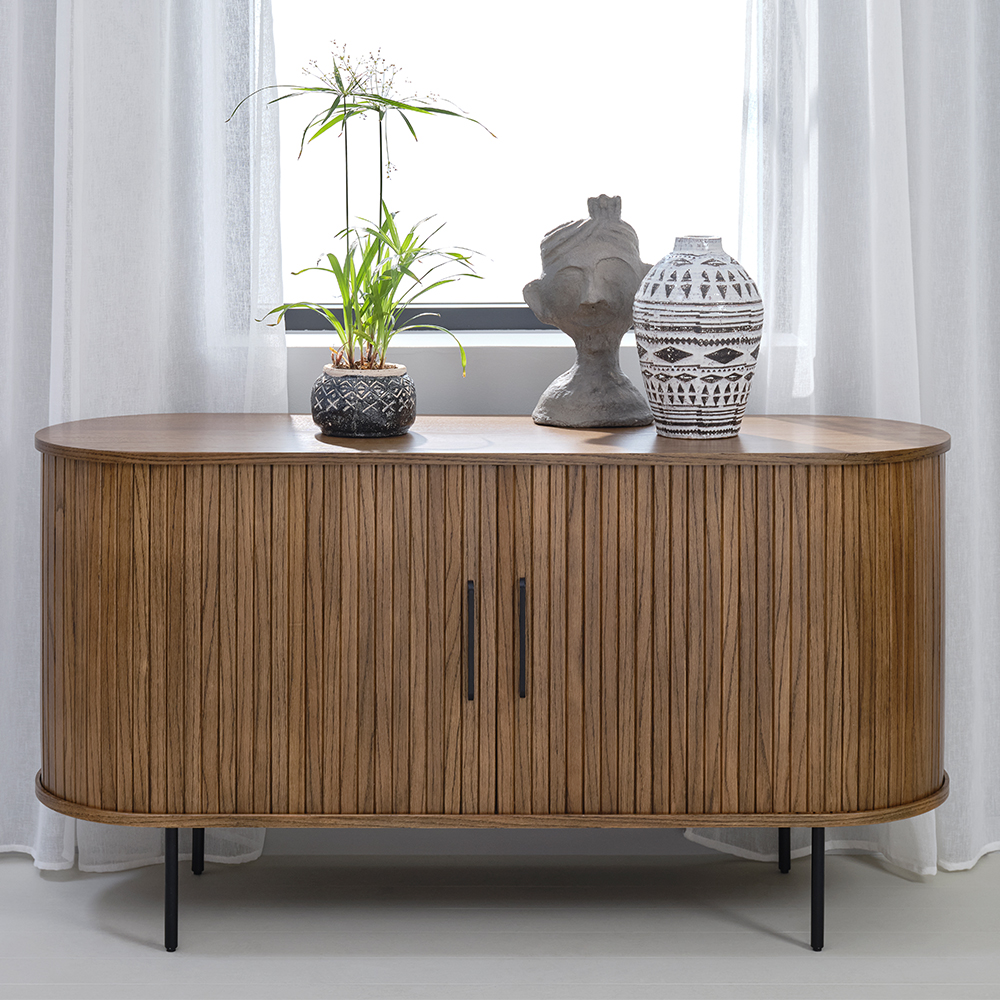 Houten sideboard Lenn Gerookt eiken