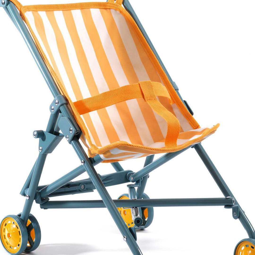 Djeco poppenbuggy pomea - sunshine - 54 cm