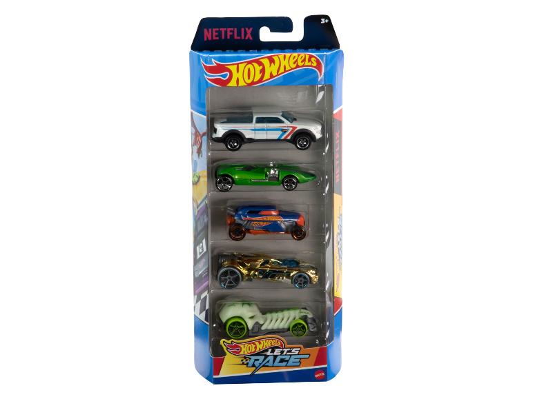 Set van 5 speelgoed auto's