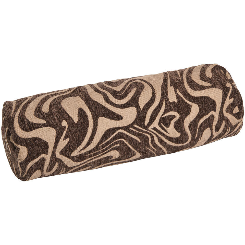 Rolkussen Wave Taupe Ø17x50cm