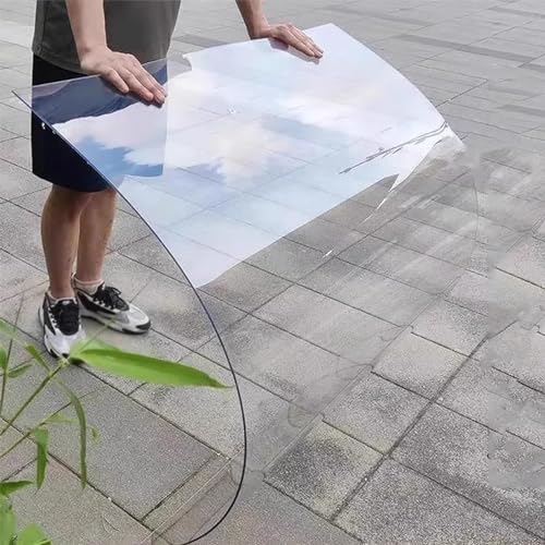 Generisch Transparente Polycarbonat-Dachplatten – UV-beständige, regendichte Außenpaneele aus Acrylglas für Wintergärten, Gewächshäuser und Markisen. Leicht zuzuschneiden und zu montieren.