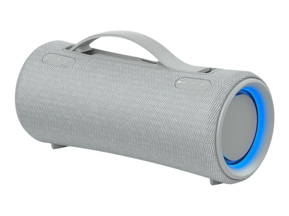 Sony SRS-XG300 - Højttaler - til transportabel brug - trådløs - Bluetooth - App-kontrolleret - 2-vejs - grå